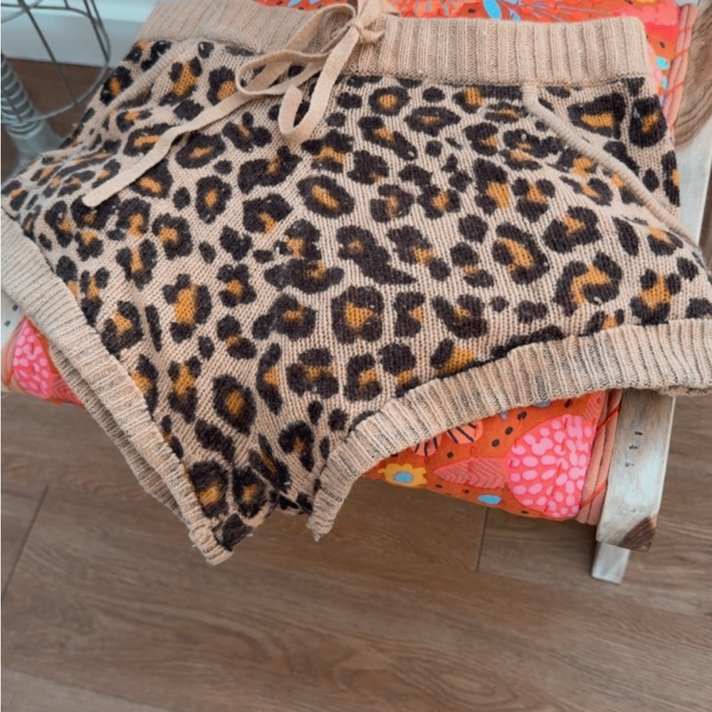 Spell & The Gypsy Collective Wildcat Knit Shorts - SMALL - RARE